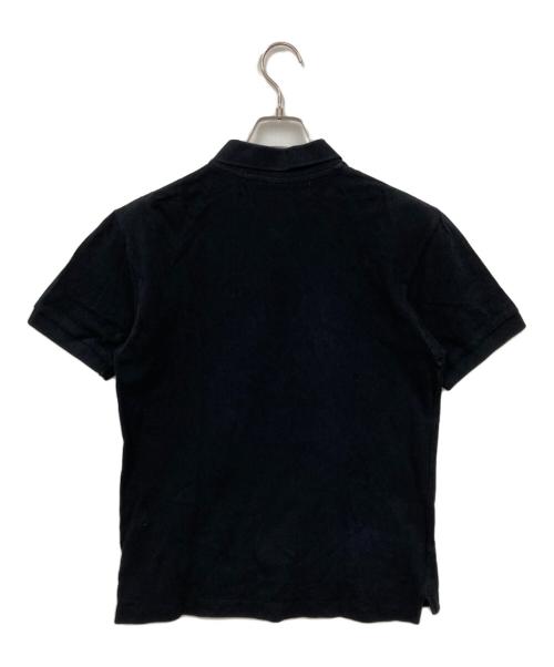 PLAY COMME des GARCONS（プレイコムデギャルソン）PLAY COMME des GARCONS (プレイコムデギャルソン) ポロシャツ ブラック サイズ:Mの古着・服飾アイテム