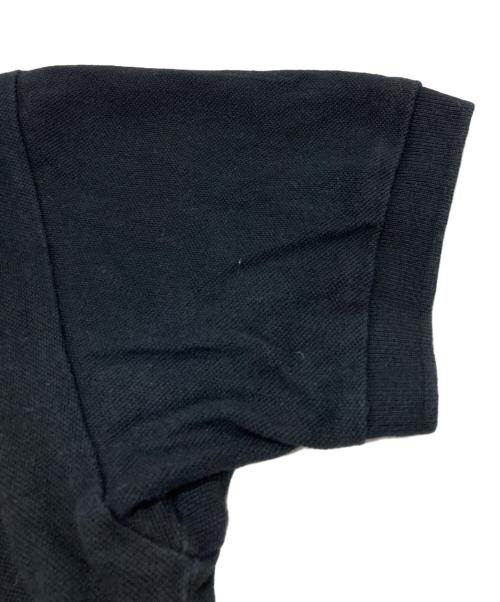 PLAY COMME des GARCONS（プレイコムデギャルソン）PLAY COMME des GARCONS (プレイコムデギャルソン) ポロシャツ ブラック サイズ:Mの古着・服飾アイテム