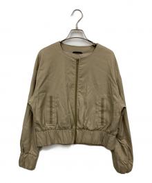 TATRAS（タトラス）の古着「ノーカラージャケット」｜ベージュ