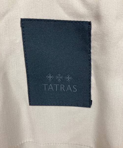 TATRAS（タトラス）TATRAS (タトラス) ノーカラージャケット ベージュ サイズ:2の古着・服飾アイテム