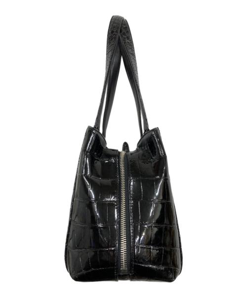 cocco cristallo（コッコクリスターロ）cocco cristallo (コッコクリスターロ) ハンドバッグ ブラックの古着・服飾アイテム