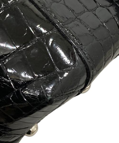 cocco cristallo（コッコクリスターロ）cocco cristallo (コッコクリスターロ) ハンドバッグ ブラックの古着・服飾アイテム