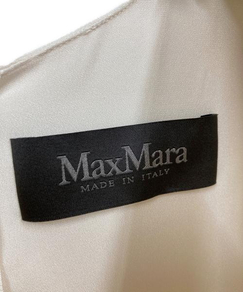 MaxMara（マックスマーラ）MaxMara (マックスマーラ) ワンピース アイボリー サイズ:36の古着・服飾アイテム