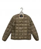 TAIONタイオン）の古着「ダウンジャケット」｜ベージュ