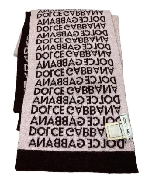 DOLCE & GABBANA（ドルチェ＆ガッバーナ）DOLCE & GABBANA (ドルチェ＆ガッバーナ) マフラー ピンクの古着・服飾アイテム