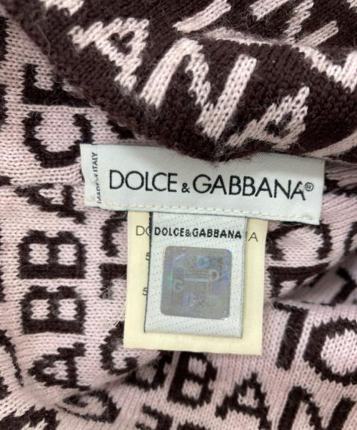 DOLCE & GABBANA（ドルチェ＆ガッバーナ）DOLCE & GABBANA (ドルチェ＆ガッバーナ) ニット帽 ピンクの古着・服飾アイテム