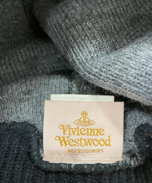 Vivienne Westwood（ヴィヴィアンウエストウッド）Vivienne Westwood (ヴィヴィアンウエストウッド) ベレー帽 ネイビーの古着・服飾アイテム