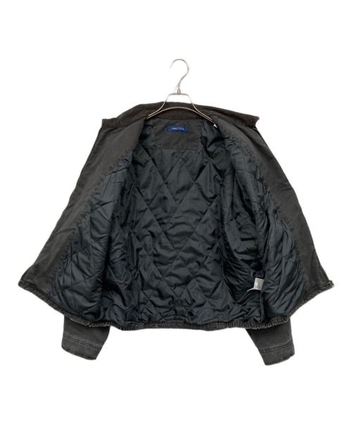 NAUTICA（ノーティカ）NAUTICA (ノーティカ) 中綿クラッシュドチノジップブルゾン グレー サイズ:L 未使用品の古着・服飾アイテム