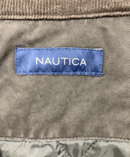 NAUTICA（ノーティカ）NAUTICA (ノーティカ) 中綿クラッシュドチノジップブルゾン グレー サイズ:L 未使用品の古着・服飾アイテム