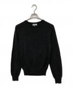 Yves Saint Laurent Rive Gaucheイヴ・サンローラン リヴ・ゴーシュ）の古着「カシミヤニット」｜ブラック