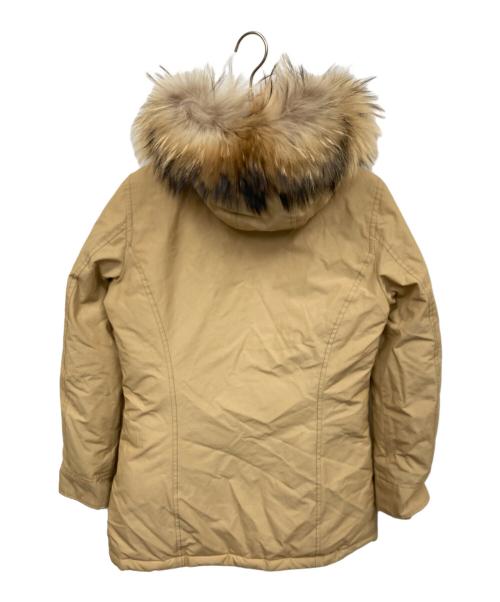 WOOLRICH（ウールリッチ）WOOLRICH (ウールリッチ) ダウンファージャケット ベージュ サイズ:Mの古着・服飾アイテム