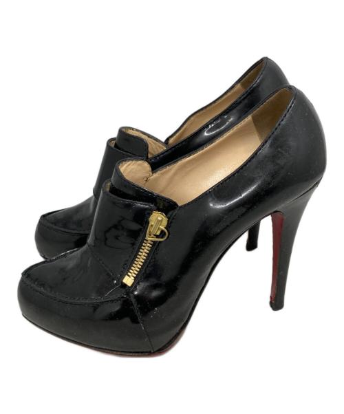 Christian Louboutin（クリスチャン・ルブタン）Christian Louboutin (クリスチャン・ルブタン) サンダル ブラック サイズ:37 1/2の古着・服飾アイテム