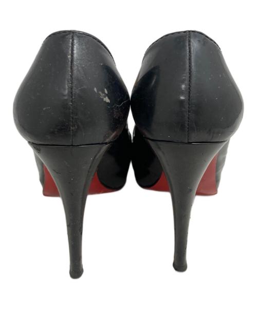 Christian Louboutin（クリスチャン・ルブタン）Christian Louboutin (クリスチャン・ルブタン) サンダル ブラック サイズ:37 1/2の古着・服飾アイテム