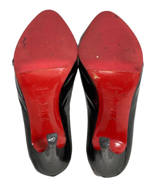 Christian Louboutin（クリスチャン・ルブタン）Christian Louboutin (クリスチャン・ルブタン) サンダル ブラック サイズ:37 1/2の古着・服飾アイテム