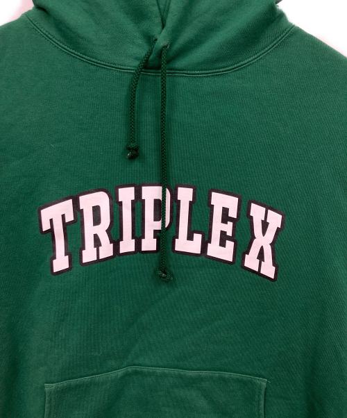 GOD SELECTION XXX（ゴッドセレクショントリプルエックス）GOD SELECTION XXX (ゴッドセレクショントリプルエックス) パーカー グリーン サイズ:Lの古着・服飾アイテム