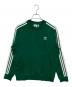 adidas originals（アディダスオリジナル）の古着「スウェット」｜グリーン