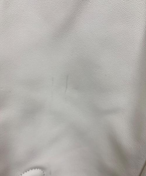 Psycho Bunny（サイコ バニー）Psycho Bunny (サイコ バニー) シープレザー トラッカージャケット ベージュ サイズ:Sの古着・服飾アイテム