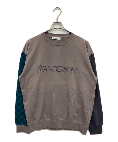 J.W.ANDERSON（ジェイダブリューアンダーソン）J.W.ANDERSON (ジェイダブリューアンダーソン) スウェット ベージュ サイズ:Lの古着・服飾アイテム