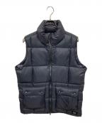 TAIONタイオン）の古着「ダウンベスト」｜ブラック
