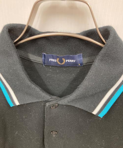 FRED PERRY（フレッドペリー）FRED PERRY (フレッドペリー) ポロシャツ ブラック サイズ:Mの古着・服飾アイテム