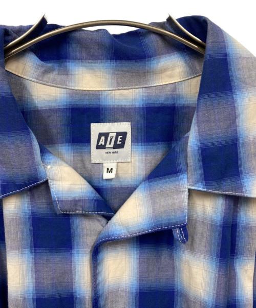 AiE（エーアイイー）AiE (エーアイイー) シャツ ブルー サイズ:Mの古着・服飾アイテム
