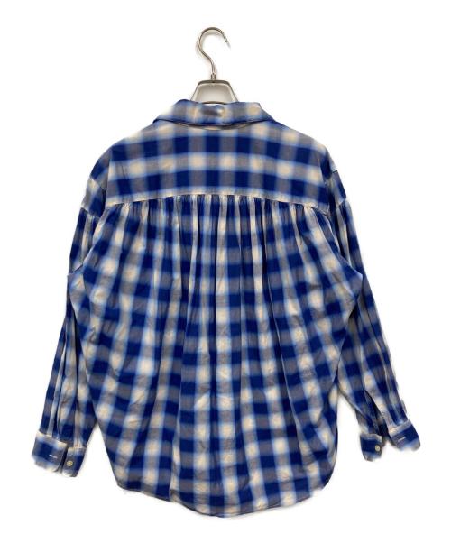 AiE（エーアイイー）AiE (エーアイイー) シャツ ブルー サイズ:Mの古着・服飾アイテム