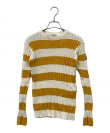 MONCLER（モンクレール）の古着「ニットフーディ」｜イエロー