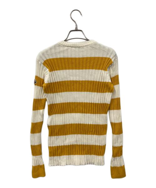 MONCLER（モンクレール）MONCLER (モンクレール) ニットフーディ イエロー サイズ:Sの古着・服飾アイテム