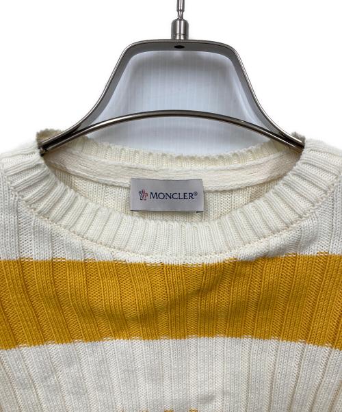 MONCLER（モンクレール）MONCLER (モンクレール) ニットフーディ イエロー サイズ:Sの古着・服飾アイテム