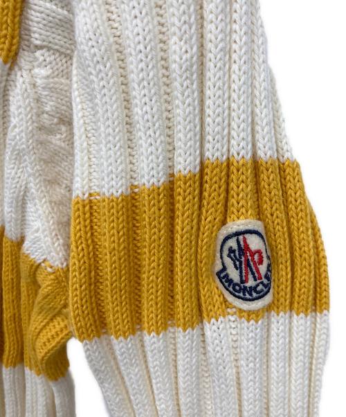 MONCLER（モンクレール）MONCLER (モンクレール) ニットフーディ イエロー サイズ:Sの古着・服飾アイテム