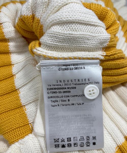 MONCLER（モンクレール）MONCLER (モンクレール) ニットフーディ イエロー サイズ:Sの古着・服飾アイテム