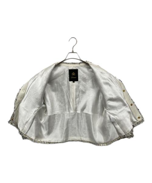 DRAWER（ドゥロワー）DRAWER (ドゥロワー) ジャケット ホワイト サイズ:36の古着・服飾アイテム