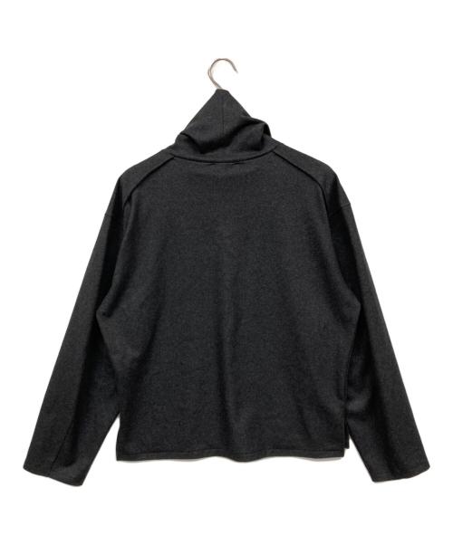 ATON（エイトン）ATON (エイトン) MERINO COLLEGE JERSEY | タートルネックプルオーバー グレー サイズ:02の古着・服飾アイテム
