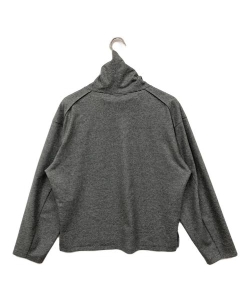 ATON（エイトン）ATON (エイトン) MERINO COLLEGE JERSEY | タートルネックプルオーバー グレー サイズ:02の古着・服飾アイテム