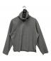ATON（エイトン）の古着「MERINO COLLEGE JERSEY | タートルネックプルオーバー」｜グレー