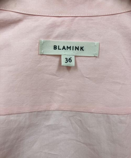 BLAMINK（ブラミンク）BLAMINK (ブラミンク) シャツ ピンク サイズ:36の古着・服飾アイテム