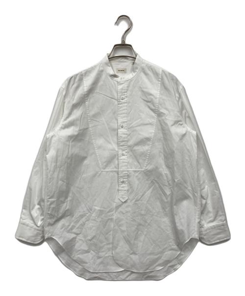 BLAMINK（ブラミンク）BLAMINK (ブラミンク) コットン バンドカラーシャツ ホワイト サイズ:36の古着・服飾アイテム