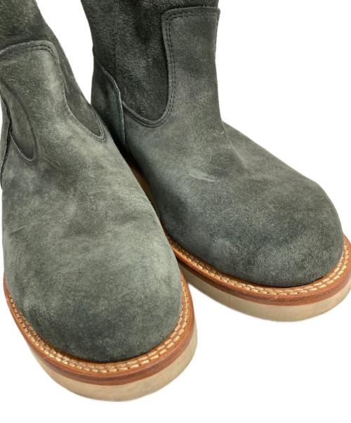 MADE IN GM JAPAN（メイドインジーエムジャパン）MADE IN GM JAPAN (メイドインジーエムジャパン) Ron Herman (ロンハーマン) ペコスブーツ グリーン サイズ:10の古着・服飾アイテム