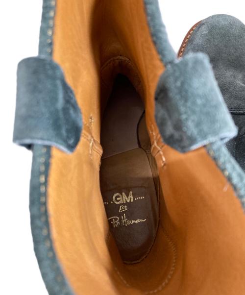 MADE IN GM JAPAN（メイドインジーエムジャパン）MADE IN GM JAPAN (メイドインジーエムジャパン) Ron Herman (ロンハーマン) ペコスブーツ グリーン サイズ:10の古着・服飾アイテム