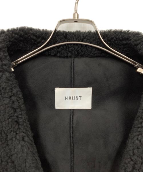 haunt（ハウント）haunt (ハウント) SHORT BOA STOLE ブラック 未使用品の古着・服飾アイテム