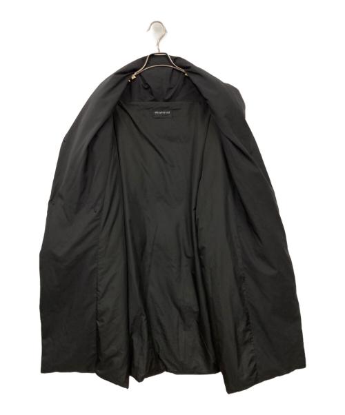 mizuiro-ind（ミズイロインド）mizuiro-ind (ミズイロインド) ドレープライトダウンコート ブラック サイズ:表記なしの古着・服飾アイテム