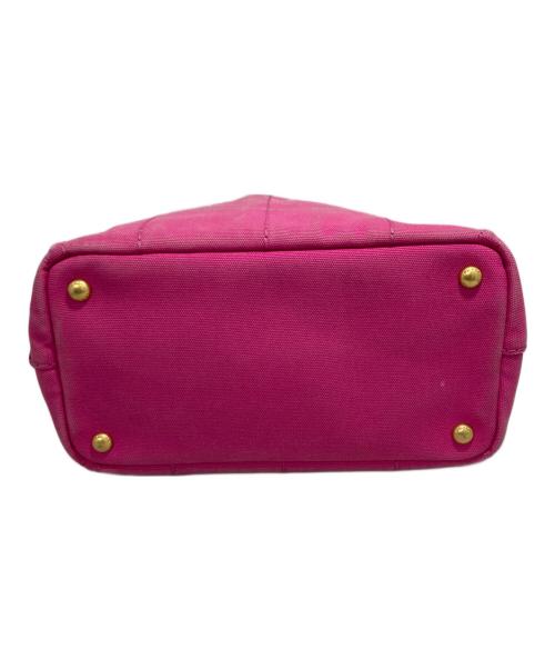 PRADA（プラダ）PRADA (プラダ) カナパ2wayミニトートバッグ ピンクの古着・服飾アイテム