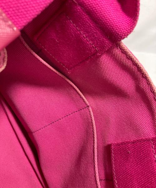 PRADA（プラダ）PRADA (プラダ) カナパ2wayミニトートバッグ ピンクの古着・服飾アイテム