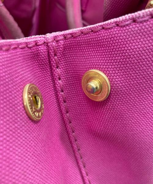 PRADA（プラダ）PRADA (プラダ) カナパ2wayミニトートバッグ ピンクの古着・服飾アイテム