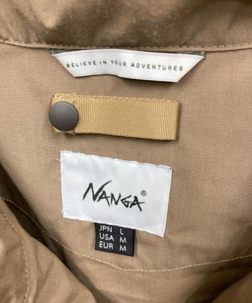 NANGA（ナンガ）NANGA (ナンガ) タキビジャケット ブラウン サイズ:Lの古着・服飾アイテム