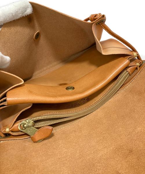 IL BISONTE（イル ビゾンテ）IL BISONTE (イル ビゾンテ) ショルダーバッグ ブラウンの古着・服飾アイテム