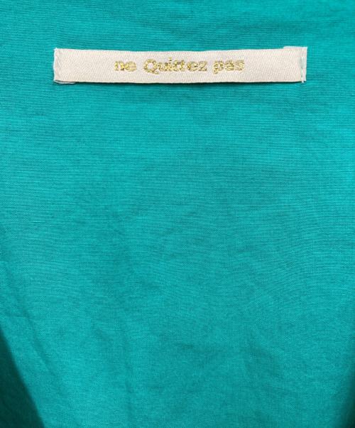 ne quittez pas（ヌキテパ）ne quittez pas (ヌキテパ) ワンピース グリーン サイズ:表記無しの古着・服飾アイテム