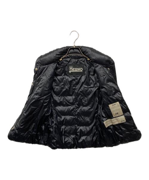 HERNO（ヘルノ）HERNO (ヘルノ) ダウンベスト ブラック サイズ:40の古着・服飾アイテム