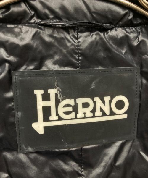 HERNO（ヘルノ）HERNO (ヘルノ) ダウンベスト ブラック サイズ:40の古着・服飾アイテム