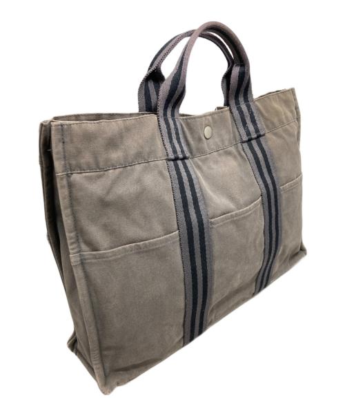 HERMES（エルメス）HERMES (エルメス) ハンドバッグ グレーの古着・服飾アイテム